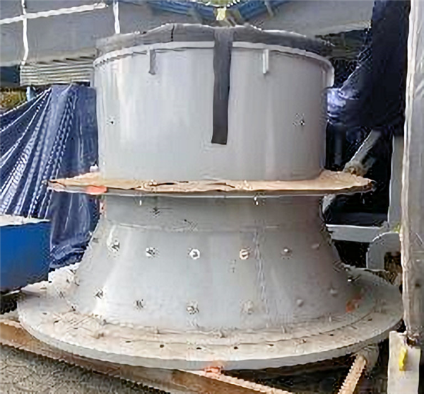 Unused Metso - Outotec 24' X 18.5' (7.3m X 5.6m) Trunnion Supported Ag Mill, 3300 Kw (4425 Hp))